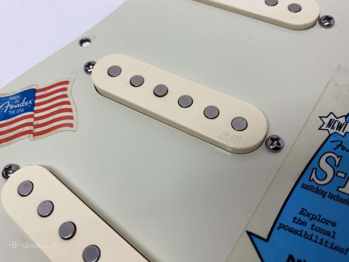 Fender Stratocaster Loaded Pickguard Scn & S-1 - nuotraukos Nr. 4