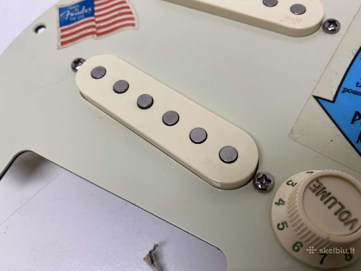 Fender Stratocaster Loaded Pickguard Scn & S-1 - nuotraukos Nr. 5