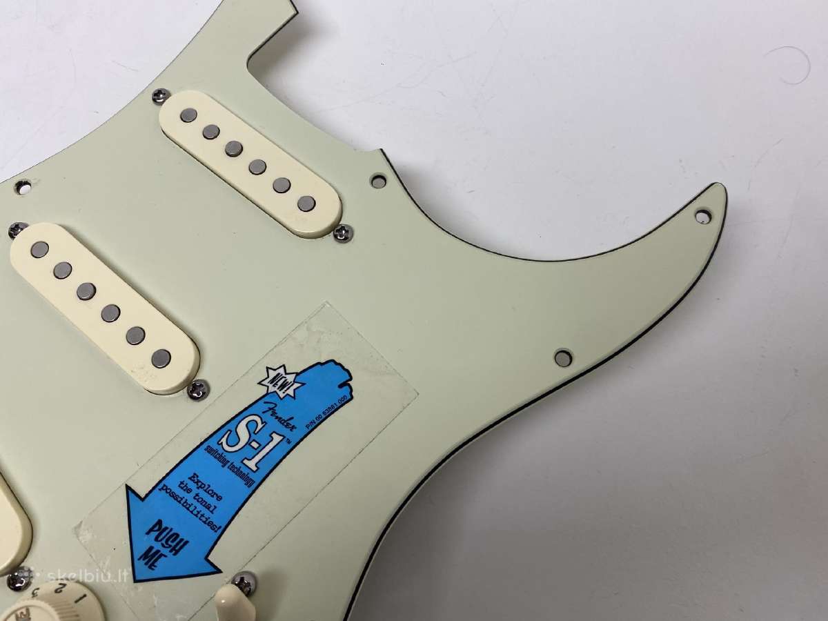 Fender Stratocaster Loaded Pickguard Scn & S-1 - nuotraukos Nr. 8