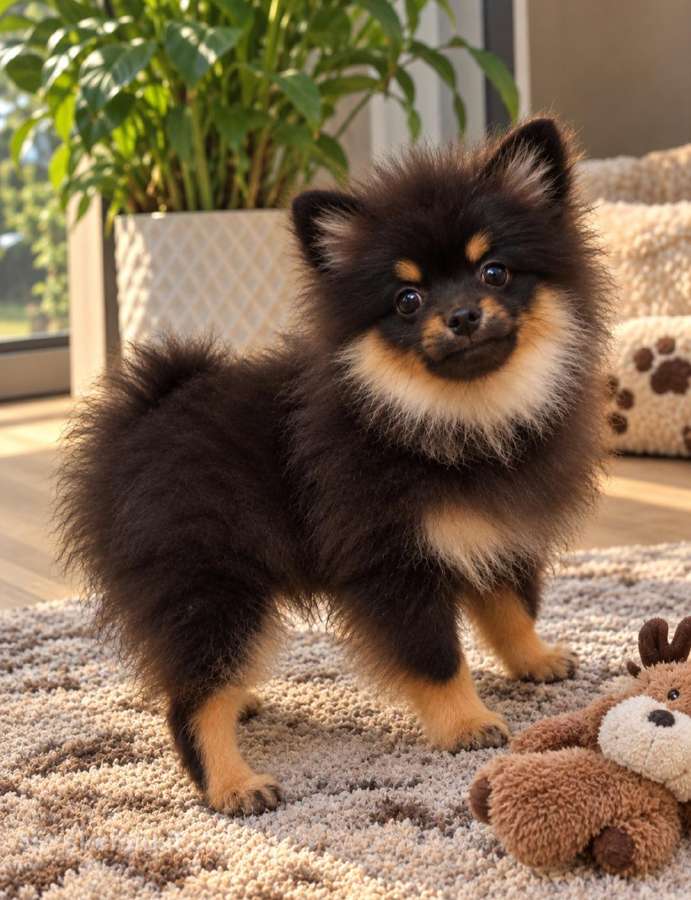 Vokiėčiu nykštukinis mini pomeranian špiciukas - nuotraukos Nr. 5