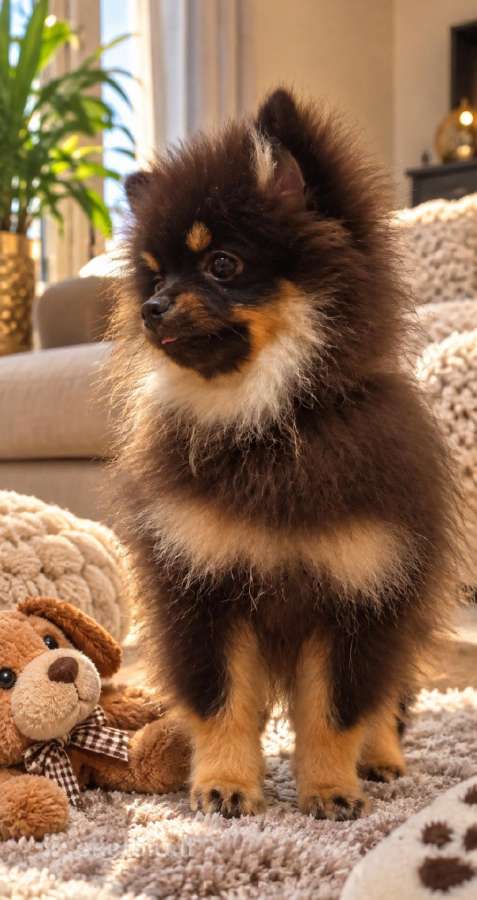 Vokiėčiu nykštukinis mini pomeranian špiciukas - nuotraukos Nr. 2