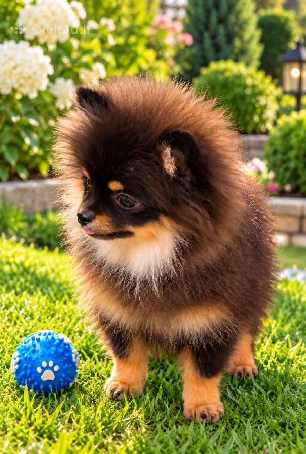 Vokiėčiu nykštukinis mini pomeranian špiciukas - nuotraukos Nr. 3