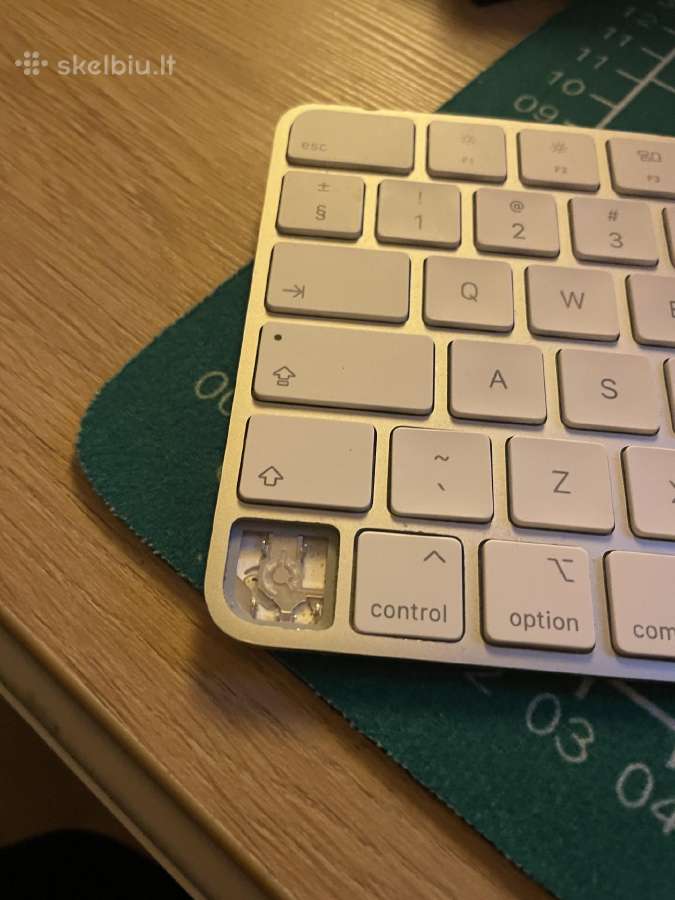Apple keyboard be dviejų mygtukų - nuotraukos Nr. 2