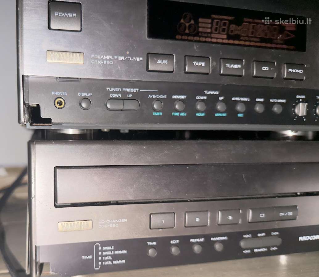 Yamaha Mx-s90/ctx-s90/cdc-s90+nx-s90 kolonėlės - nuotraukos Nr. 2