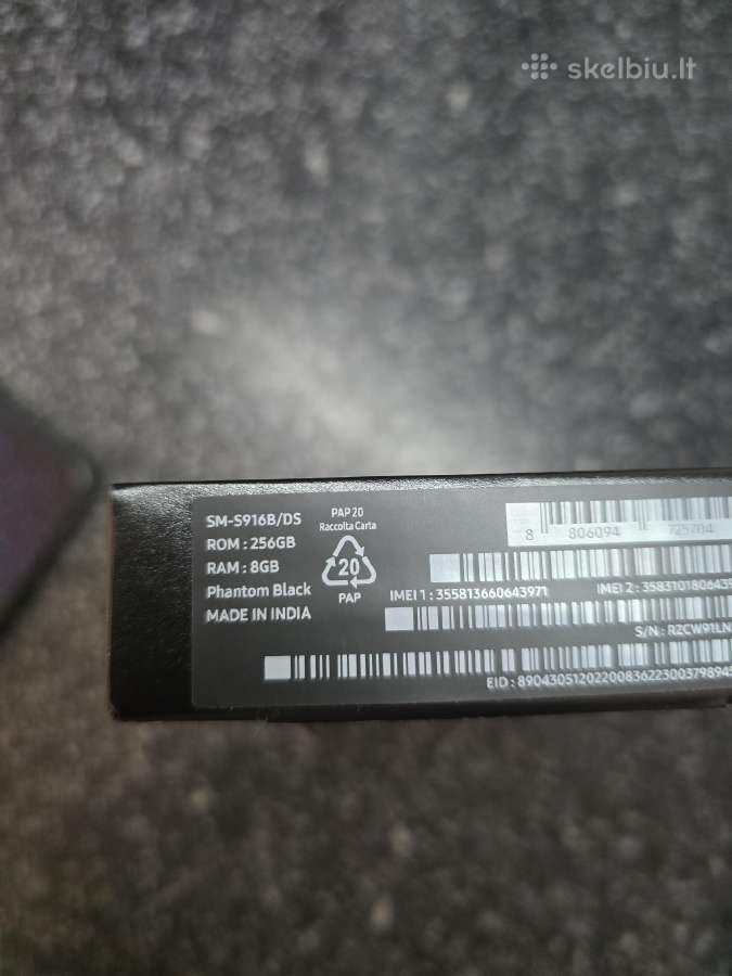 Samsung s23 Plus 256gb - nuotraukos Nr. 4