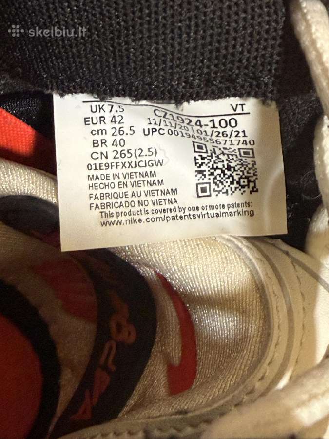 Nike Air Vapormax EVO kedai - nuotraukos Nr. 5