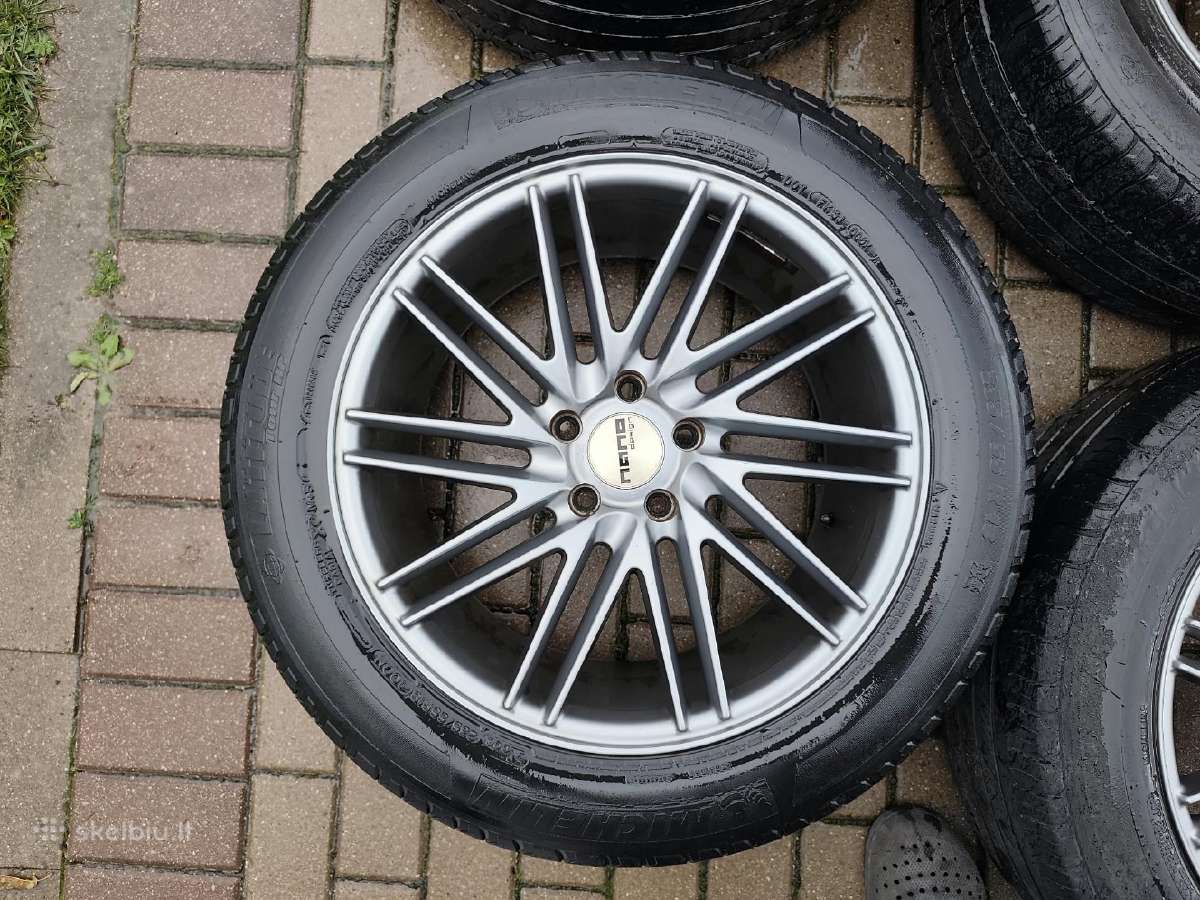 R18 8j Et45 ratlankiai Su Vasarinėmis Padangomis - nuotraukos Nr. 5