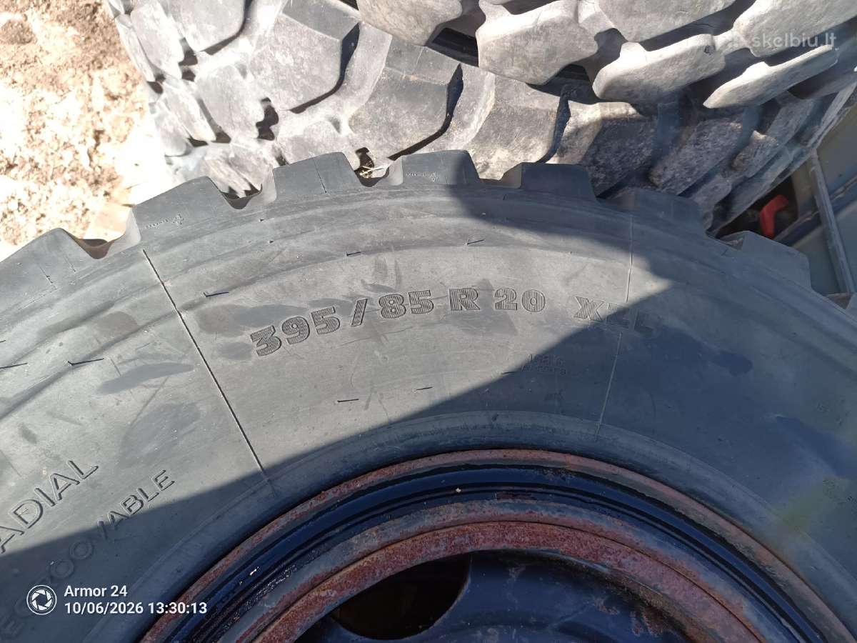 Parduodu Michelin 395/85r20 padangas - nuotraukos Nr. 3