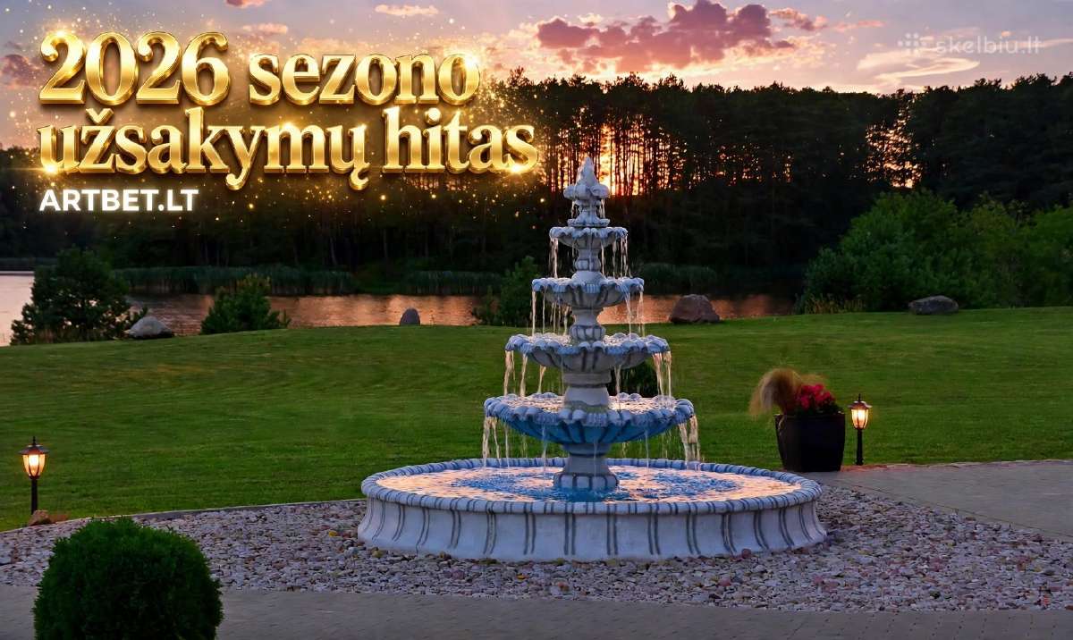 Lauko fontanai. Gėlių vazonai, skulptūros ir t.t. - nuotraukos Nr. 2