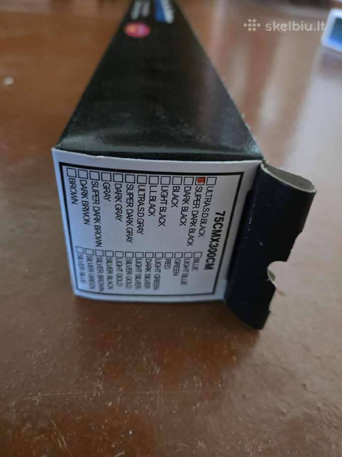 Solux super dark black tamsinimo plėvelės 19 vnt. - nuotraukos Nr. 4