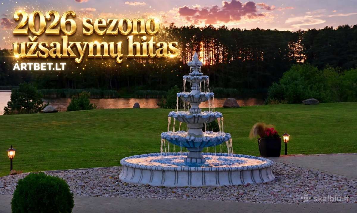 Lauko skulptūros, gėlių vazonai, fontanai ir t.t. - nuotraukos Nr. 16