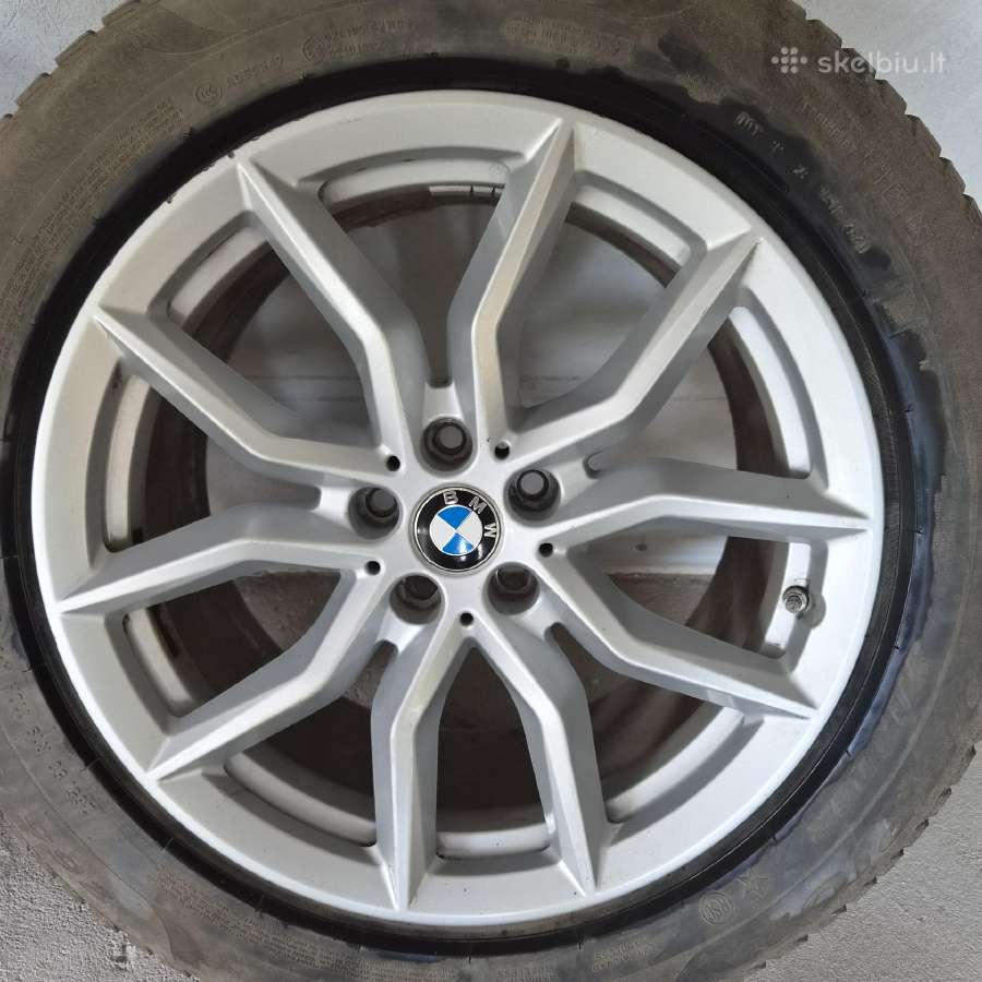 Bmw gx05 X5 R19 orginalus ratlankiai su padangom - nuotraukos Nr. 2