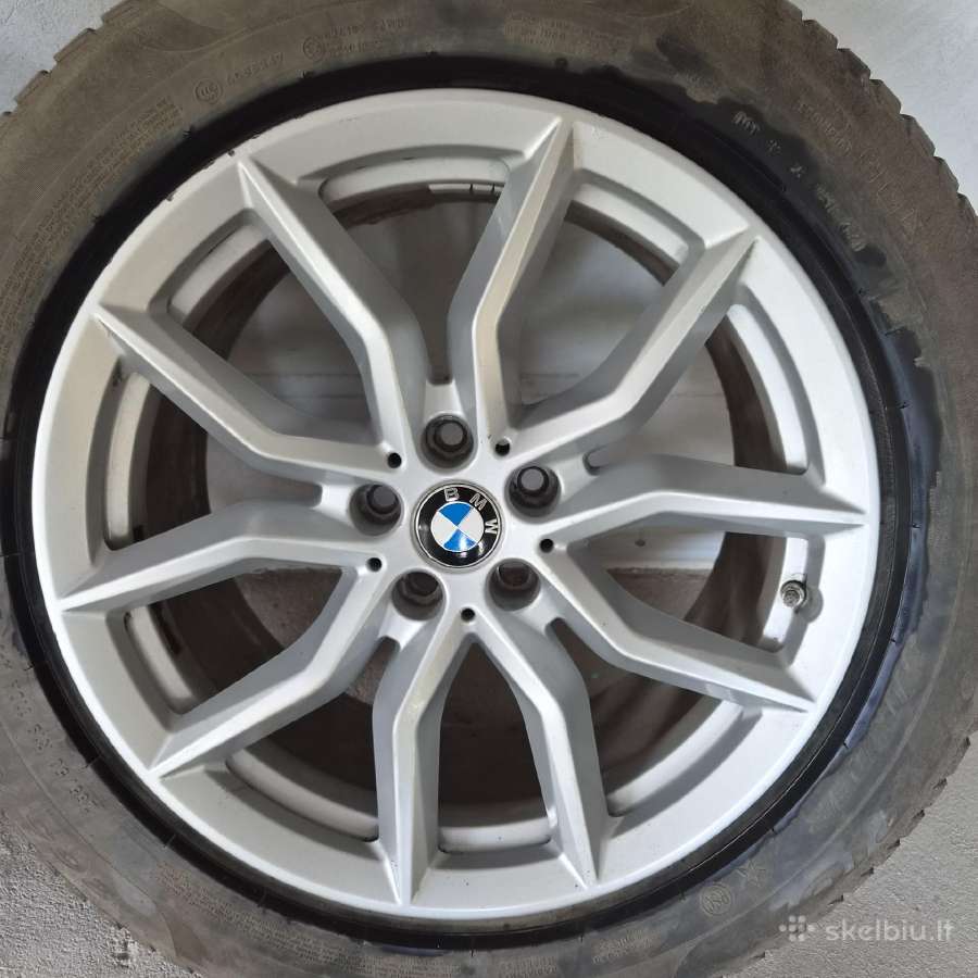 Bmw gx05 X5 R19 orginalus ratlankiai su padangom - nuotraukos Nr. 3
