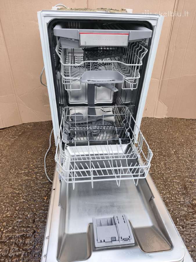Įmontuojama indaplovė Siemens A+++ plotis 45cm - nuotraukos Nr. 2