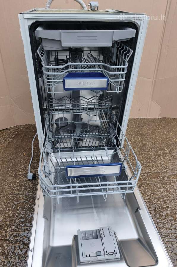 Įmontuojama indaplovė Siemens A+++ plotis 45cm - nuotraukos Nr. 2
