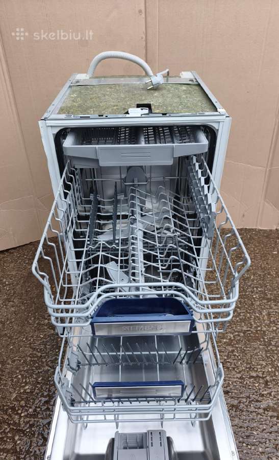 Įmontuojama indaplovė Siemens A+++ plotis 45cm - nuotraukos Nr. 3