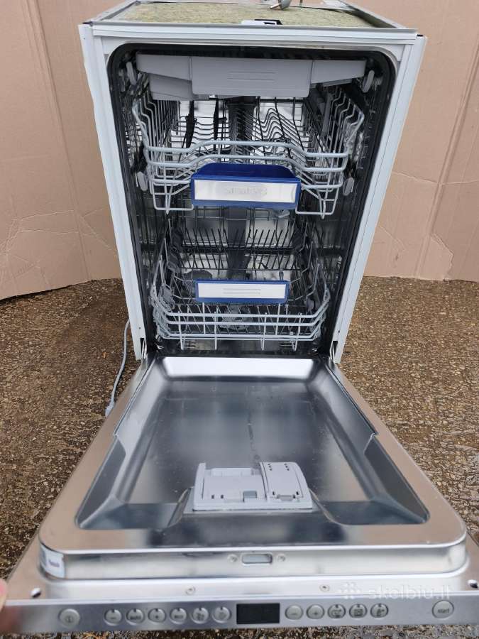 Įmontuojama indaplovė Siemens A+++ plotis 45cm - nuotraukos Nr. 5