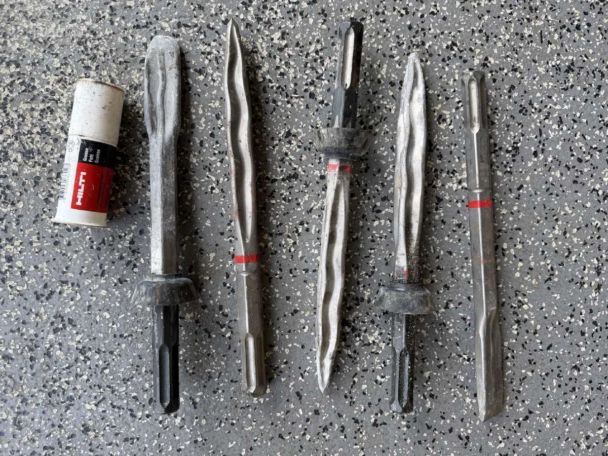 Hilti Te 1000 + 5 originalūs antgaliai - nuotraukos Nr. 2