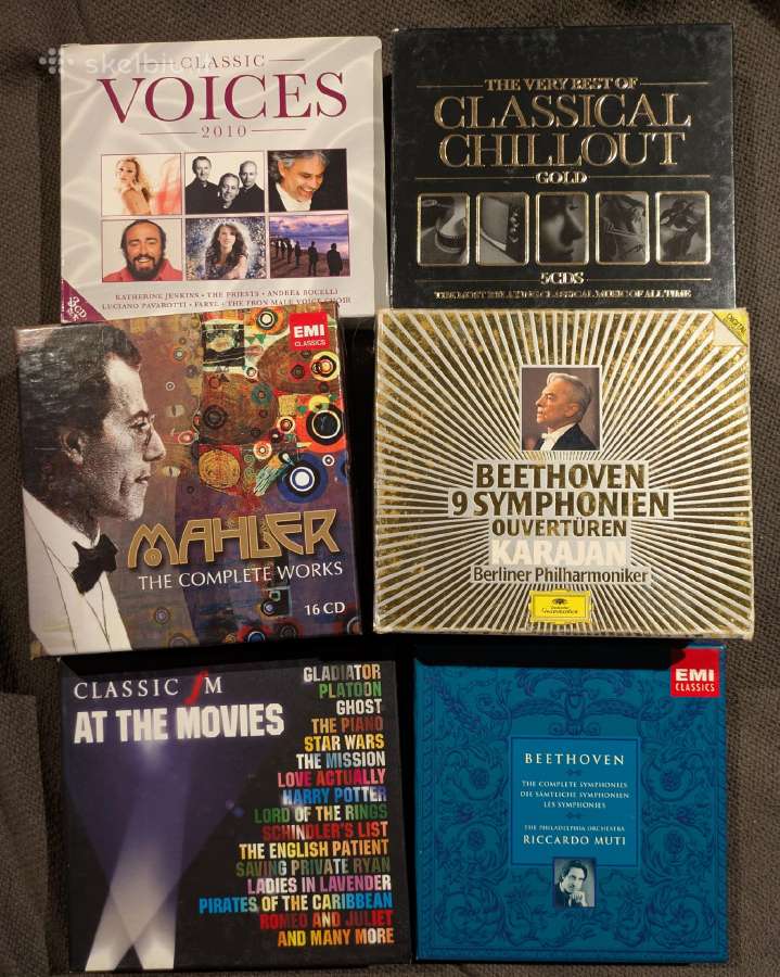 Klasikinės muzikos 500 CD - nuotraukos Nr. 3