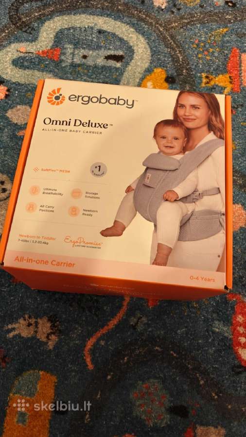 Omni Deluxe ergobaby nešioklė - nuotraukos Nr. 4