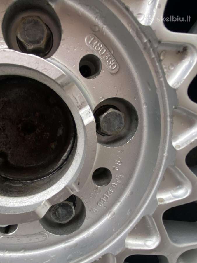 Retro Bmw Cross-spoke Style 5 Trx Ratai - nuotraukos Nr. 9