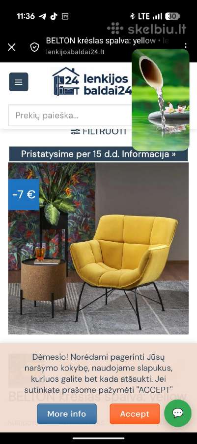 Foteliukas - nuotraukos Nr. 3