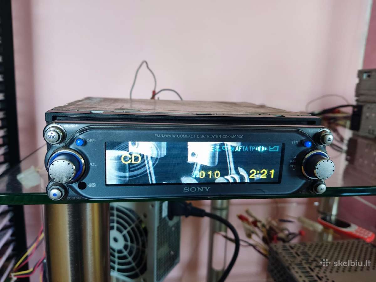 High-end Sony Cdx-m9900 - nuotraukos Nr. 2