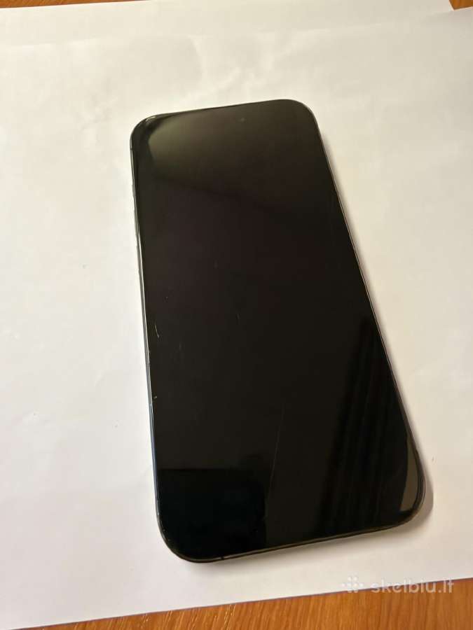 iPhone 15 Pro 256 GB – Black Titanium - nuotraukos Nr. 6