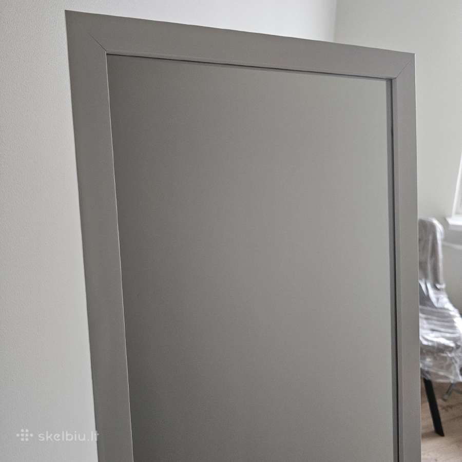 Mažai naudotas baltas veidrodis 147*35.5 - nuotraukos Nr. 2