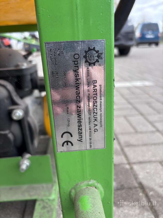 Purkštuvas 300l. - nuotraukos Nr. 5