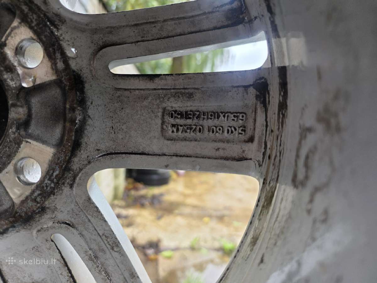 Originalus R16 Volkswagen ratai - nuotraukos Nr. 4