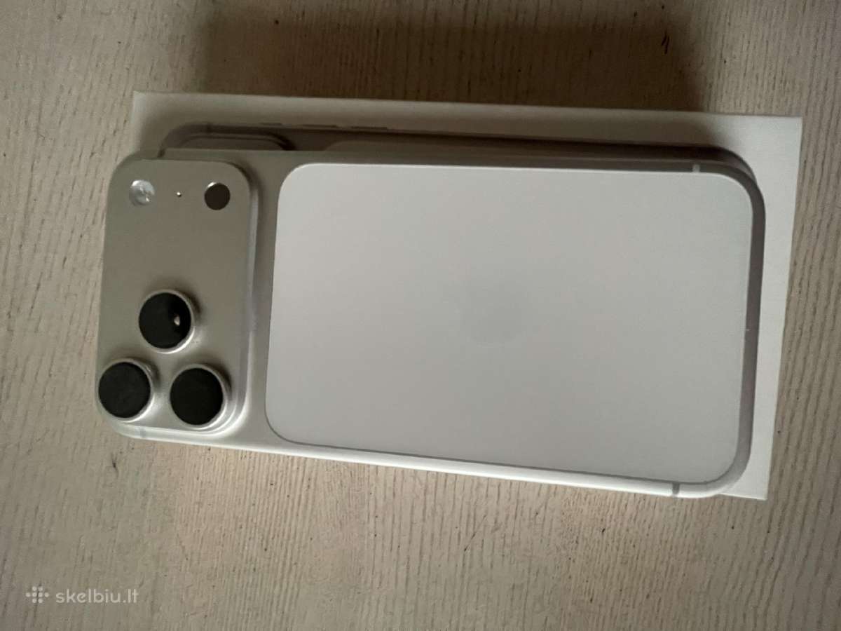 iPhone 17 pro max 256gb Garantija salono - nuotraukos Nr. 4
