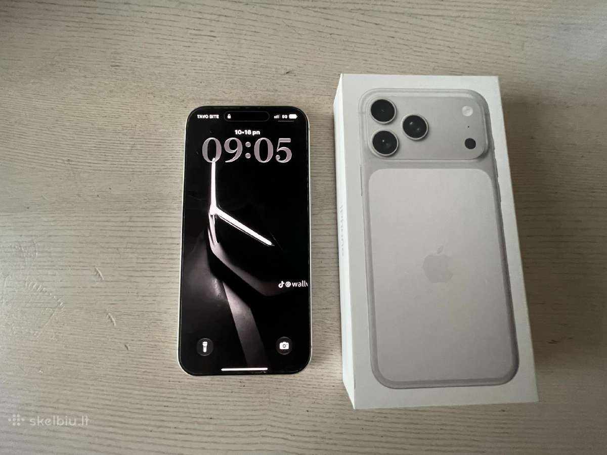 iPhone 17 pro max 256gb Garantija salono - nuotraukos Nr. 5