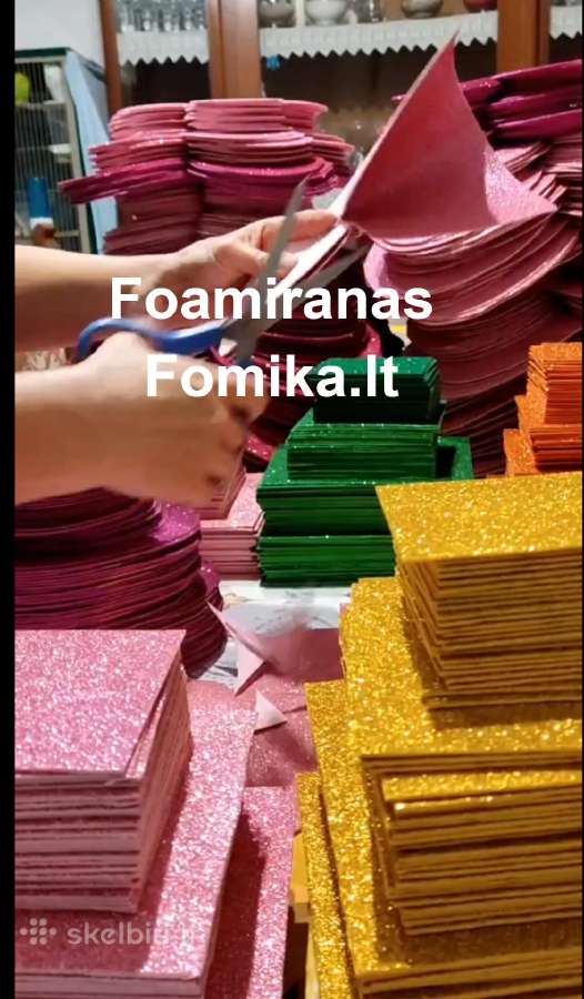 Izolonas - Foamiranas- viskas rankdarbiams - nuotraukos Nr. 3
