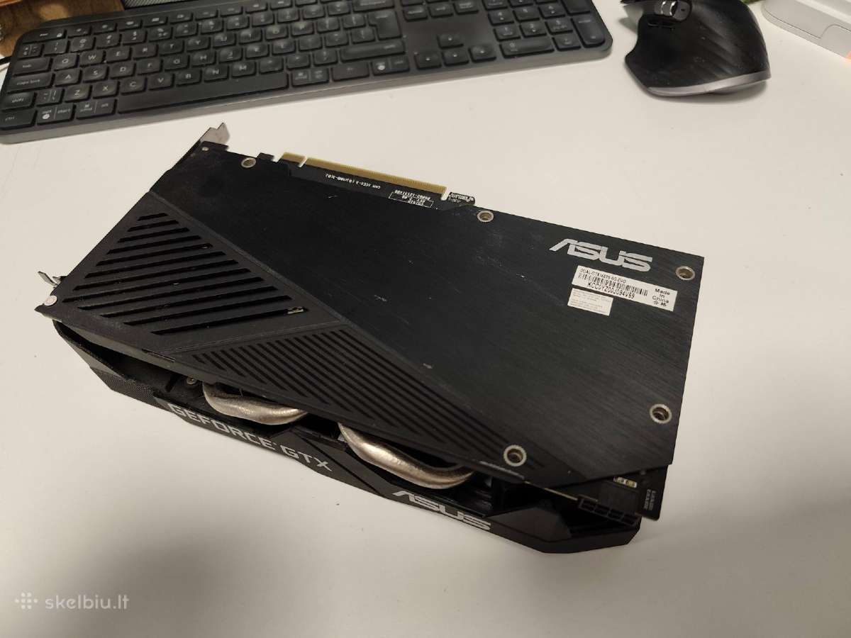 Asus Dual Geforce Gtx 1660 Super EVO, 6 GB - nuotraukos Nr. 2