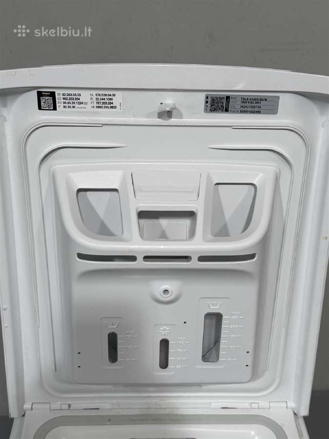 Whirpool Tdlr 6040s Eu/n Per Virsu Kraunama - nuotraukos Nr. 5