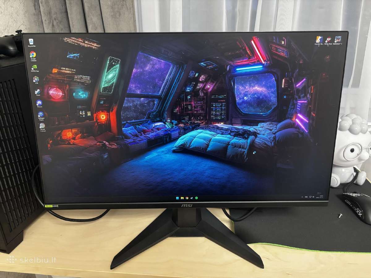 Msi Mag 275qf E20 – 27"/1440p/200hz/rapid Ips - nuotraukos Nr. 2