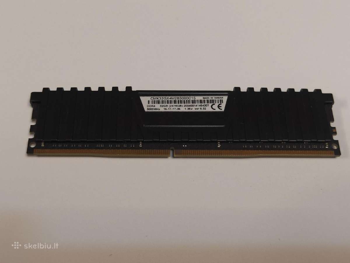 Corsair Vengeance Lpx Ddr4 16gb 3000mhz Cl15 - nuotraukos Nr. 2