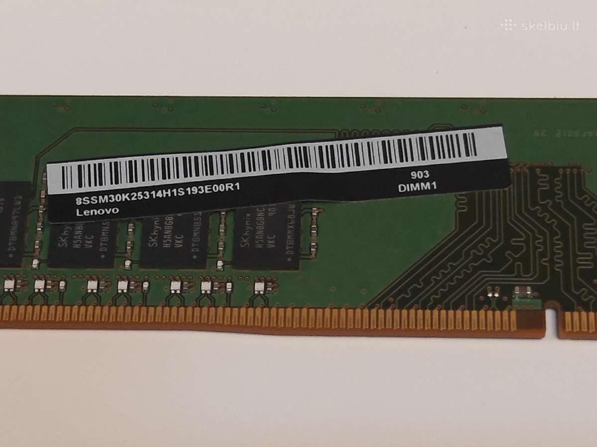 Sk hynix Ddr4 8gb 2666mhz Cl19 - nuotraukos Nr. 4