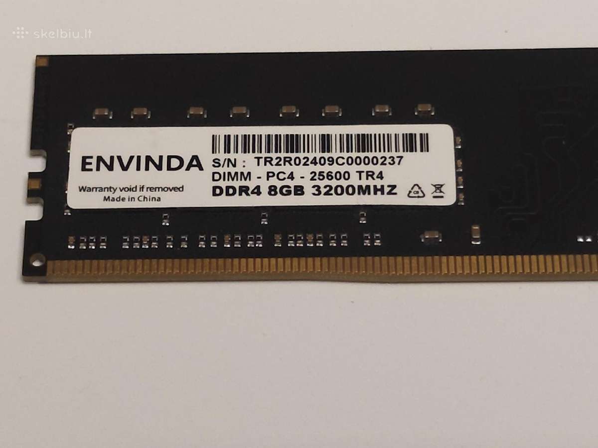 Envinda Ddr4 8gb 3200mhz - nuotraukos Nr. 3