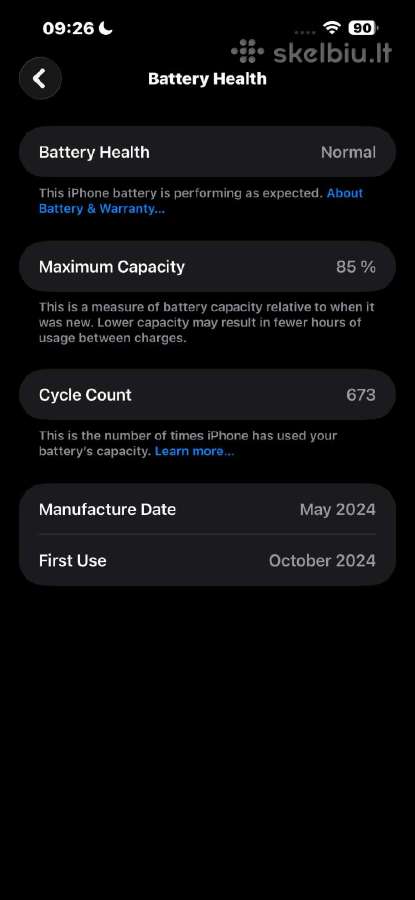 iPhone 15 Pro Max 256gb - nuotraukos Nr. 3