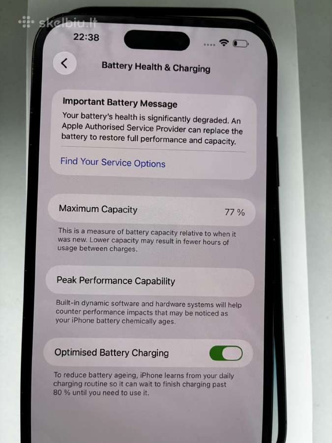 iPhone 14 Pro Max 128gb - nuotraukos Nr. 9