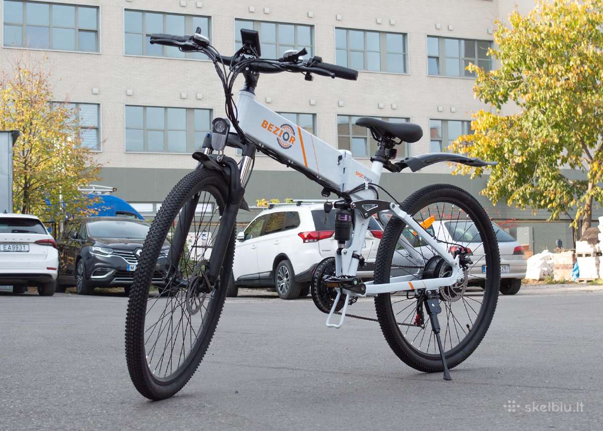 Elektriniai Bezior M26 All-road 26" // 500w 48v - nuotraukos Nr. 8