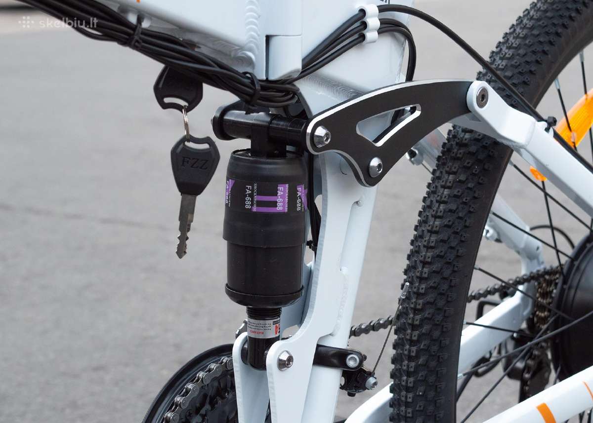Elektriniai Bezior M26 All-road 26" // 500w 48v - nuotraukos Nr. 11