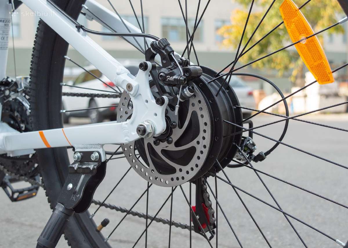 Elektriniai Bezior M26 All-road 26" // 500w 48v - nuotraukos Nr. 10