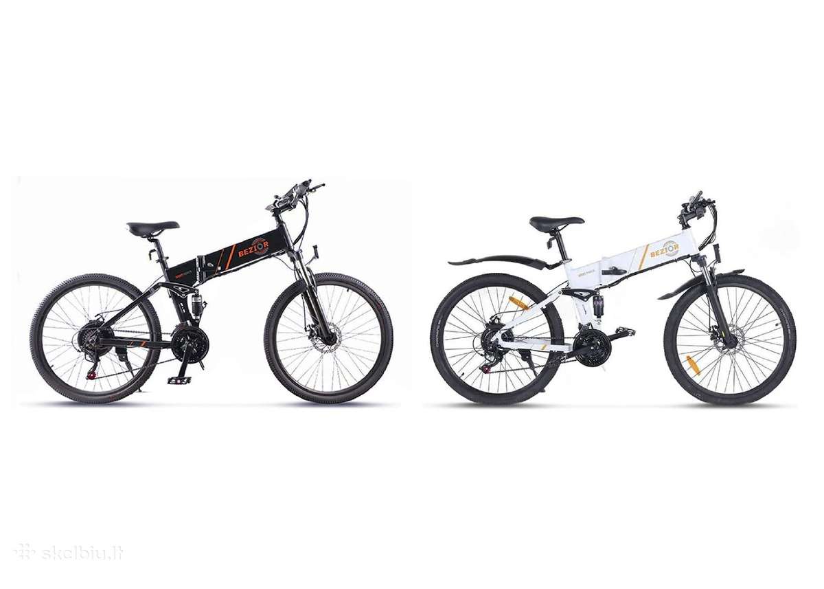 Elektriniai Bezior M26 All-road 26" // 500w 48v - nuotraukos Nr. 2