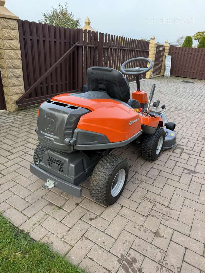 Sodo traktoriukas Husqvarna rider r214tc - nuotraukos Nr. 4