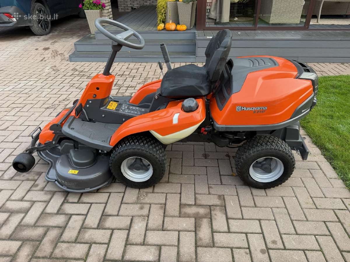 Sodo traktoriukas Husqvarna rider r214tc - nuotraukos Nr. 6