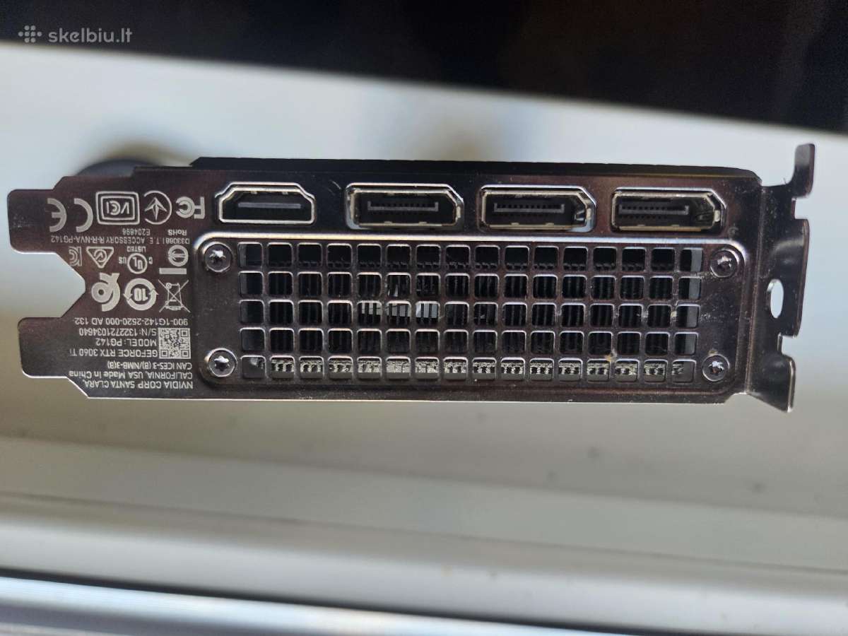 Rtx 3060 ti founders edition - nuotraukos Nr. 4