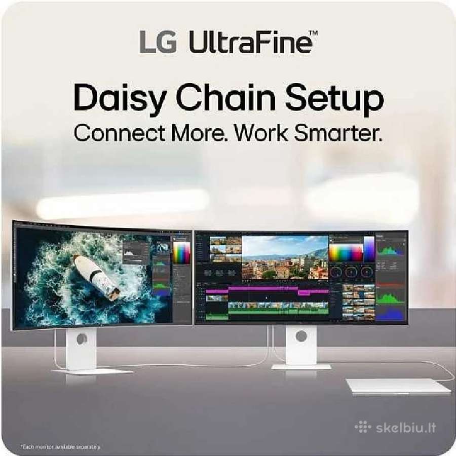 Monitorius LG Ultrafine 40u990a-w – 5k2k Nano - nuotraukos Nr. 6